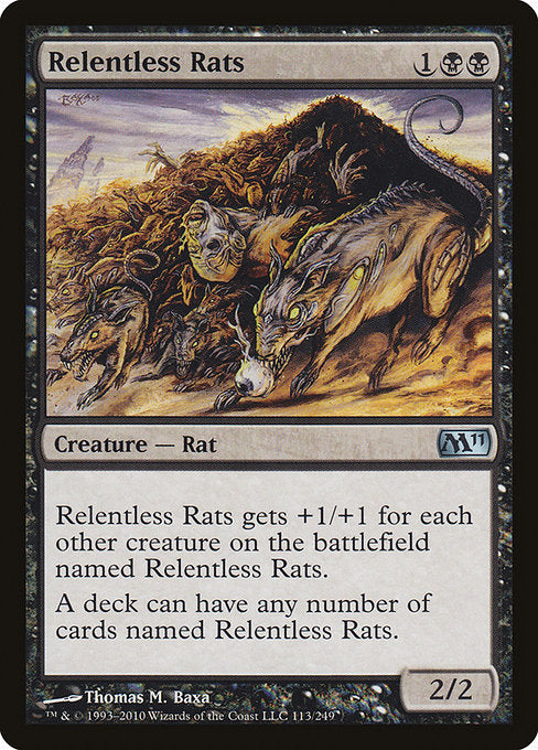 Relentless Rats (113) (Foil) - NM