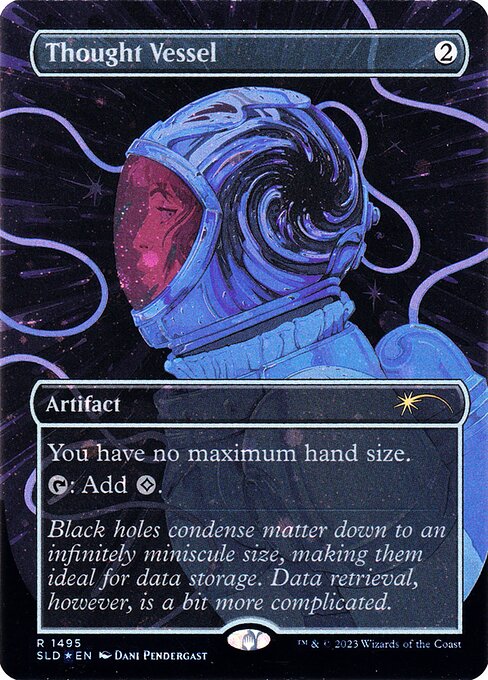Thought Vessel (1495★) - BORDERLESS (Foil) - NM