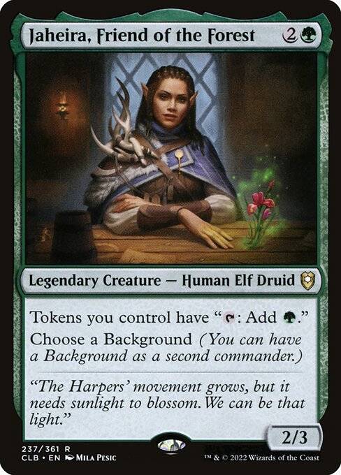 Jaheira, Friend of the Forest (237) (Foil) - NM