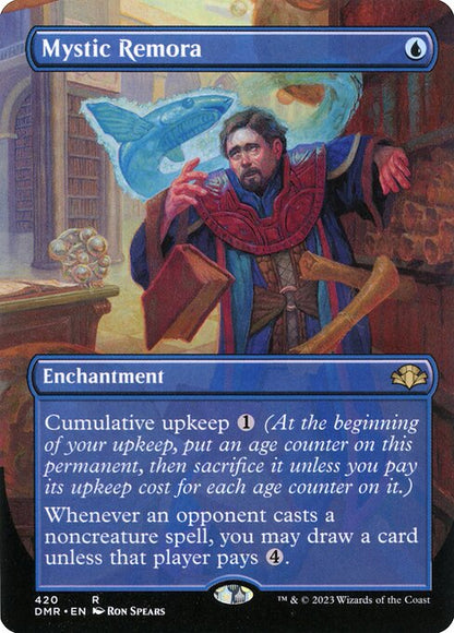 Mystic Remora (420) - BORDERLESS - FULL ART - NM